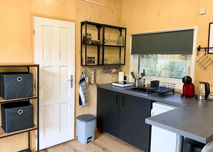 Tatil Evi Tiny House U Reky - Bouda Krusnohorka Wickwitz
