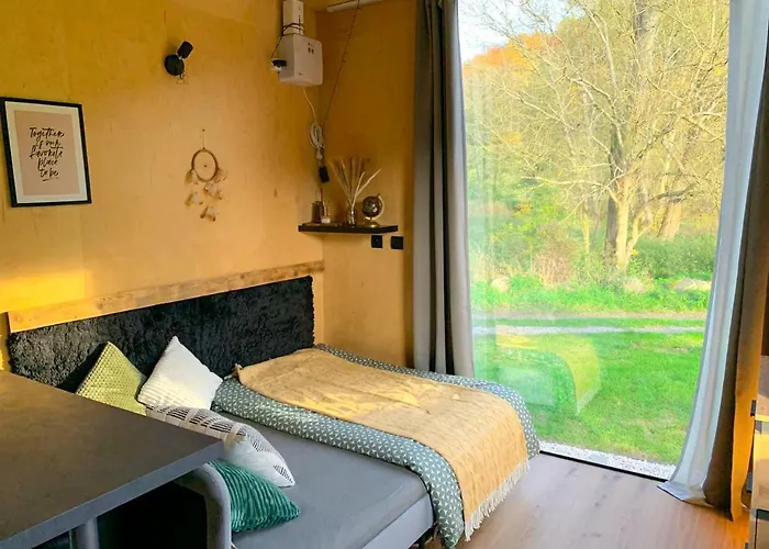 Tiny House U Reky - Bouda Krusnohorka * Wickwitz