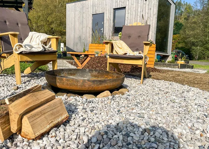 Tiny House U Reky - Bouda Krusnohorka * Wickwitz